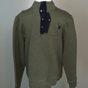 Spyder Quilted Pullover 🍁